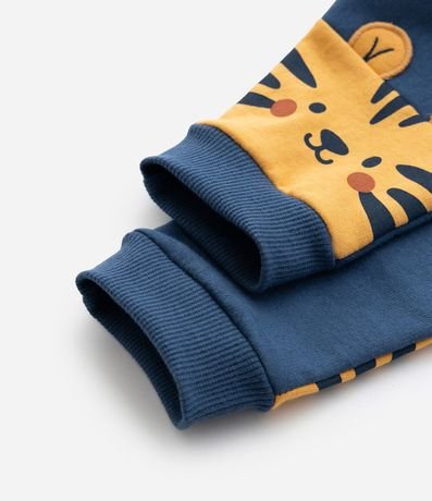 Pantalón Infantil Calentito con Estampa Tigrinho - Talle 0 a 18 meses 4