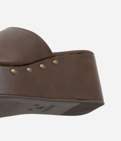 Sandalia en PU Plataforma con Remaches en Salto 5