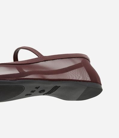 Zapatilla en PU con Puntera Cuadrada y Detalle con Transparencia 4