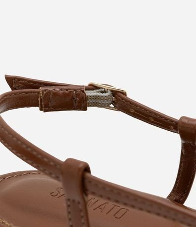 Zapatilla Slingback con Puntera Contrastanete y Laterales Abiertos 4
