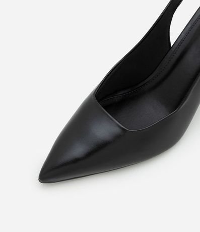 Tacones Slingback en Barniz con Taco Fino 5