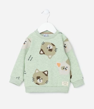 Buzo Infantil Calentito con Estampa Animalitos - Talle 0 a 18 meses 1