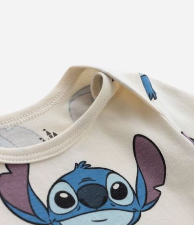 Body Infantil con Estampa de Stitch - Talle 0 a 18 meses 4