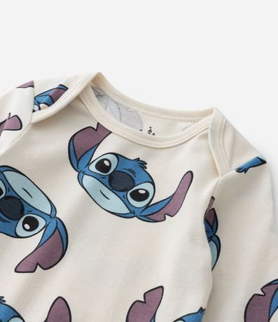 Body Infantil con Estampa de Stitch - Talle 0 a 18 meses 6