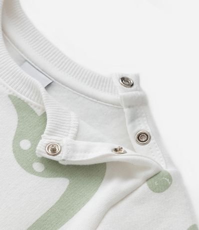 Conjunto Infantil Calentito con Estampa Dinos - Talle 0 a 18 meses 6