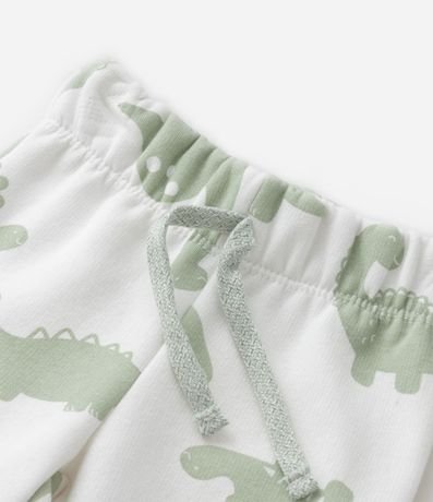 Conjunto Infantil Calentito con Estampa Dinos - Talle 0 a 18 meses 8