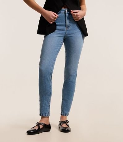 Pantalón Skinny en Jeans con Tiro Alto 3