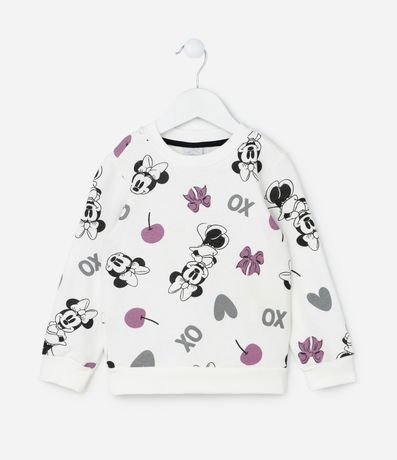 Conjunto Infantil con Estampa da Minnie y Pantalón Flare Acanalada - Talle 2 A 5/6 2