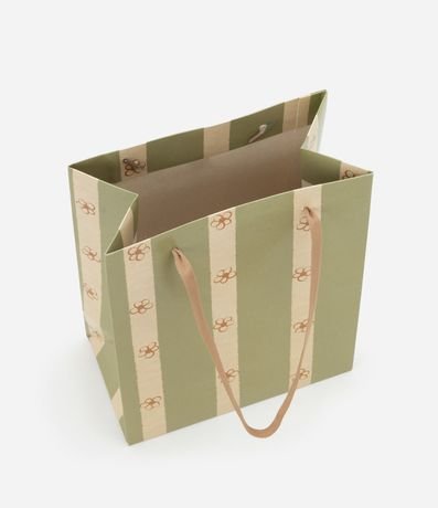 Embalaje de Regalo Pequeño Estampado de Rayas y Flores 2