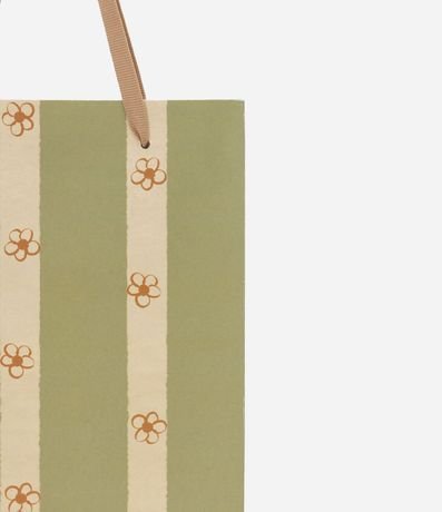 Embalaje de Regalo Pequeño Estampado de Rayas y Flores 3