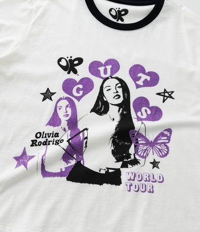 Remera Corta Infantil con Estampa Olivia Rodrigo - Talle 5 a 14 años 5
