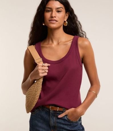 Blusa Musculosa en Rib