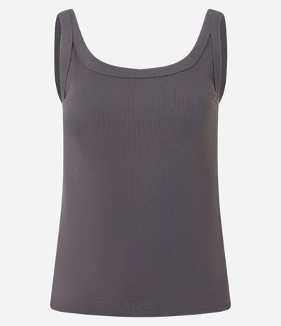 Blusa Musculosa en Rib 5