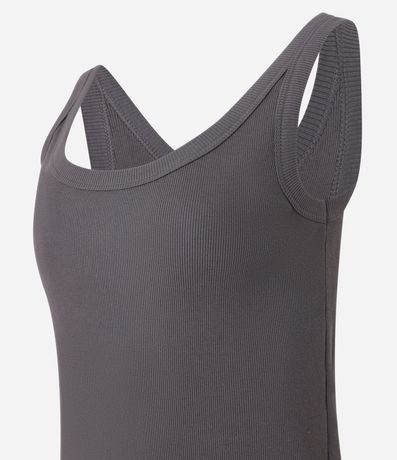 Blusa Musculosa en Rib 6