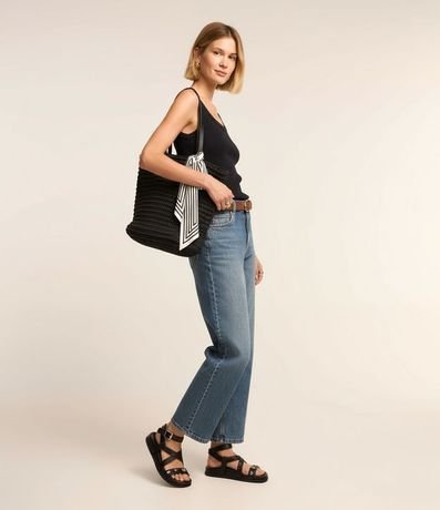 Blusa Musculosa en Rib 4