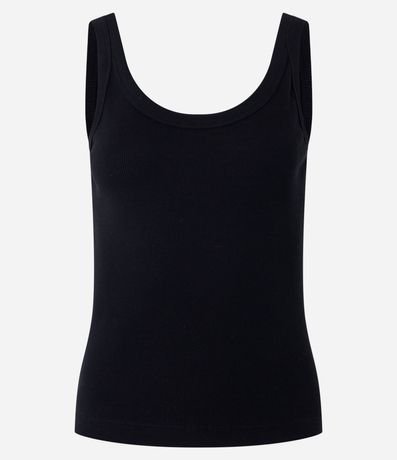 Blusa Musculosa en Rib 5