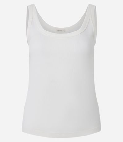 Blusa Musculosa en Rib 5