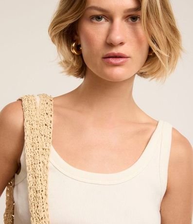 Blusa Musculosa en Rib 4