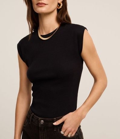 Blusa en Rib Sin Sisa 3