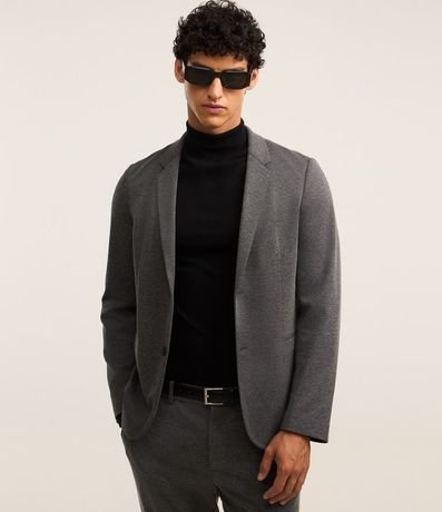 Blazer Super Slim de Malla sin Forro 1