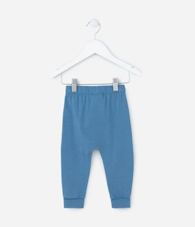 Pantalón Infantil en Suedine con Cintura Elástica - Talle 0 a 18 meses 2
