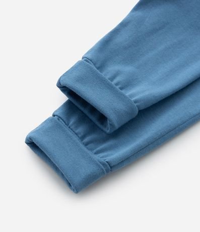 Pantalón Infantil en Suedine con Cintura Elástica - Talle 0 a 18 meses 3