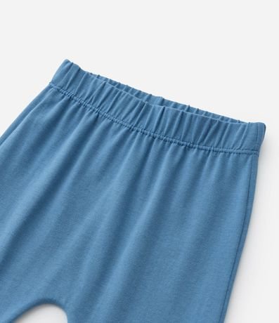 Pantalón Infantil en Suedine con Cintura Elástica - Talle 0 a 18 meses 4
