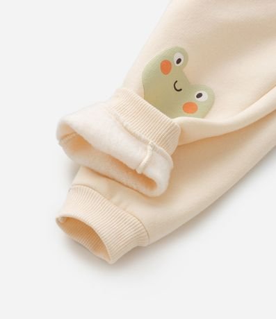 Pantalón Infantil con Estampa Sapito - Talle 0 a 18 meses 3