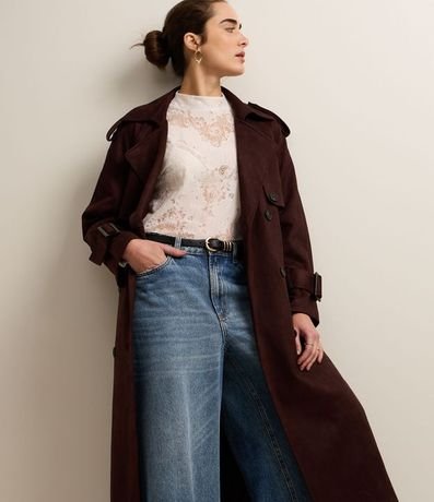 Pantalón Pantalona en Jeans con Cintura Alta 2