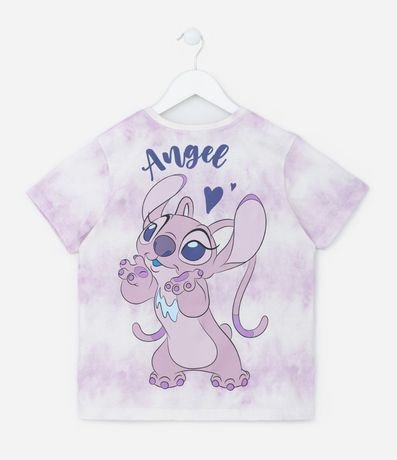 Remera Infantil con Estampa Tie Dye y Angel - Talle 5 a 14 años 2
