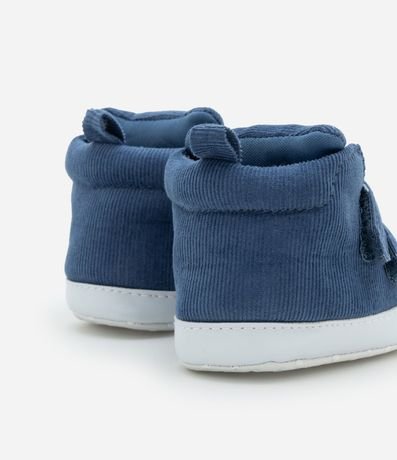 Championes Infantil en Terciopelo con Estampa Cara de Animalito - Talle 15 a 19 2