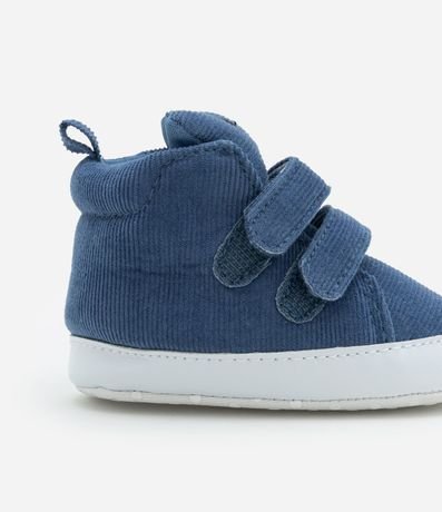 Championes Infantil en Terciopelo con Estampa Cara de Animalito - Talle 15 a 19 4