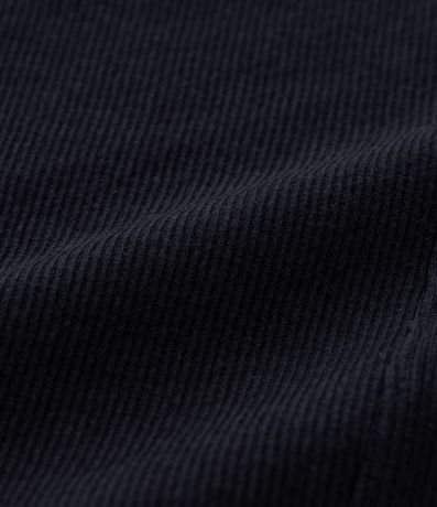 Blusa Corta Infantil Acanalada - Talle 5 a 14 años 3