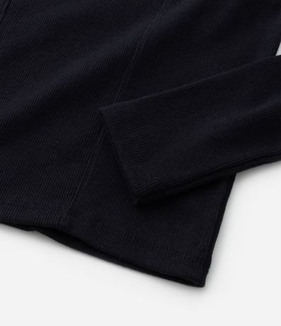 Blusa Corta Infantil Acanalada - Talle 5 a 14 años 5