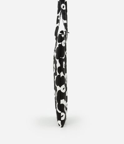 Case de Notebook con Asa y Estampa Floral Bicolor 2