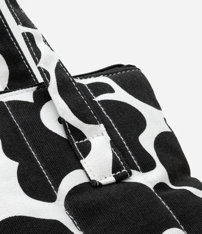 Case de Notebook con Asa y Estampa Floral Bicolor 4