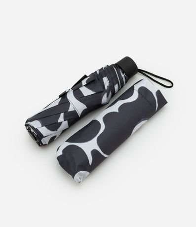 Sombrilla con Estampa Floral Bicolor 3