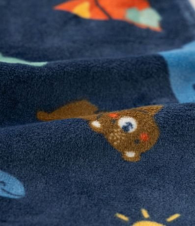 Mono Infantil en Plush con Estampa Dinos - Talle RN a 24 meses 4