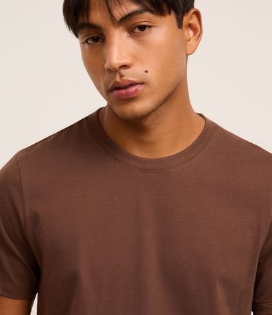 Remera Regular Básica en Algodón 4