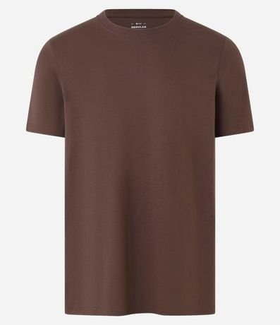 Remera Regular Básica en Algodón 5