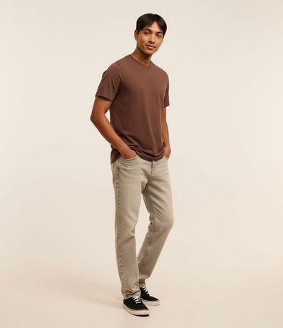 Remera Regular Básica en Algodón