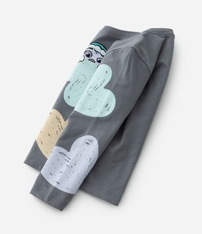 Remera Infantil con Estampa Paw Patrol y Corazones - Talle 2 a 6 años 5