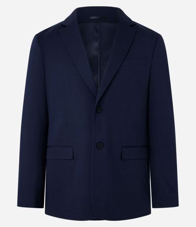 Saco de Traje Slim en Poliviscose con Textura Acanalada Leve 7