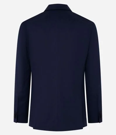Saco de Traje Slim en Poliviscose con Textura Acanalada Leve 8