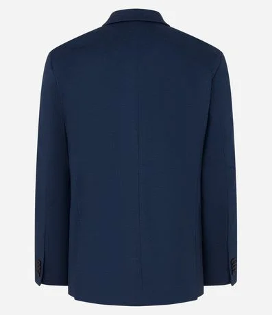 Saco de Traje Slim en Poliviscose con Textura Acanalada Leve 9