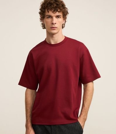 Remera Boxy con Tecnología Dry y Algodón