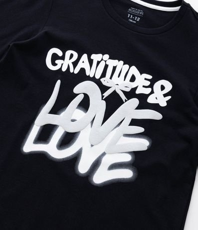Pijama Largo Infantil con Estampa Lettering Gratife 9