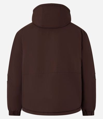 Campera en Poliamida con Recortes y Bolsillo Diferenciado 9