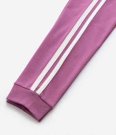 Pijama Largo Infantil en Algodón con Estampa de Cereza y Rayas Laterales -Talle 5 al 14 años 4
