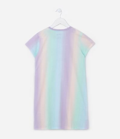 Camisón Infantil Estampa Tie-Dye Stitch - Talle 5 a 14 años 2